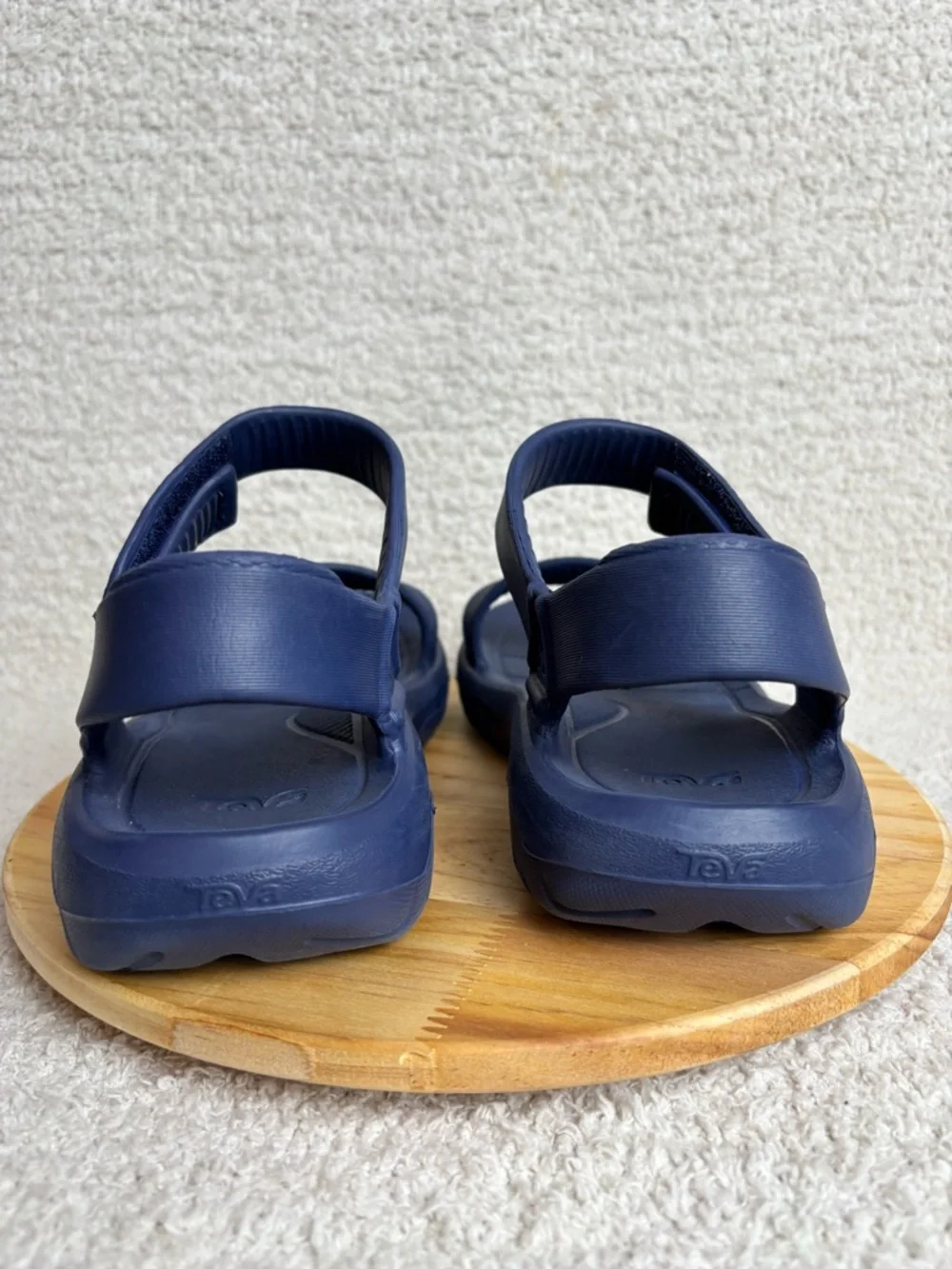 Teva Sandals Mens 7 Womens 9 Blue Hurricane Drift Strappy Open Toe Casual